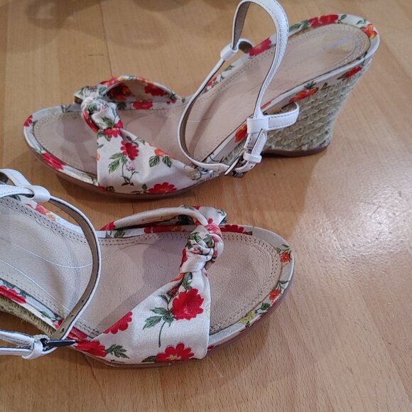 Woman's Hi Heel Espadrilles - Picture 2 of 4